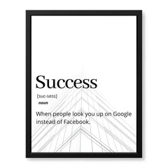 Success Motivational Quote Over White Background | Abstract Motivational Artwork #00140