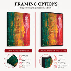 Colorful Abstract Paint Stroke Art | Abstract Fashion Artwork #00236