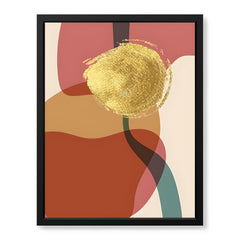 Colorful Abstract Paint Stroke Art Over Beige Background | Abstract Fashion Artwork #00241