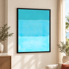 Blue Color Shades Design | Abstract Office Artwork #0025