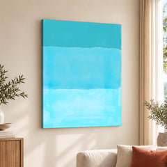Blue Color Shades Design | Abstract Office Artwork #0025