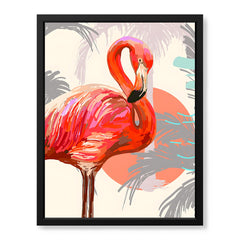 Beautiful Bird With Colorful Paint Stroke | Abstract Nature Artwork #00298