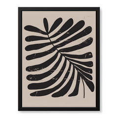 Black & White Abstract Floral Art Deign | Abstract Floral Artwork #00348