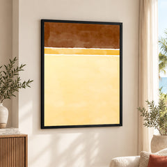 Brown Color Shades Abstract Art Design | Abstract Office Artwork #00403