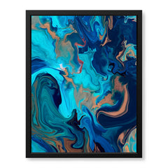 Beautiful Abstract Art With Colorful Paint Art | Abstract Office Artwork #00417
