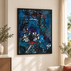 Beautiful Abstract Art With Colorful Paint Art | Abstract Office Artwork #00419