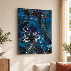 Beautiful Abstract Art With Colorful Paint Art | Abstract Office Artwork #00419