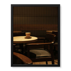 Beautiful View Of A Coffee Shop | Abstract Nature Artwork #00459