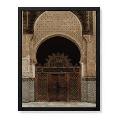 Beautiful Door Entrance Of A Historic Fort | Abstract Architecture Artwork #00462