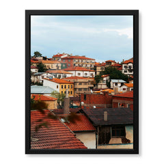 Beautiful View Of Terrace Of The Houses | Abstract Nature Artwork #00463