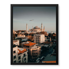 Beautiful View Of The Mosque From Turkey | Abstract Islamic Artwork #00498