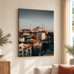 Beautiful View Of The Mosque From Turkey | Abstract Islamic Artwork #00498