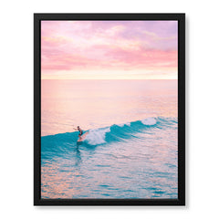 Beautiful Sunset View From A Beach | Abstract Nature Artwork #00582