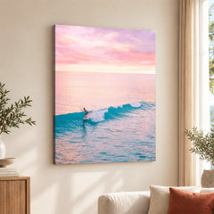 Beautiful Sunset View From A Beach | Abstract Nature Artwork #00582