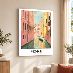 Venice City Italy | Abstract Travel Artwork #00606