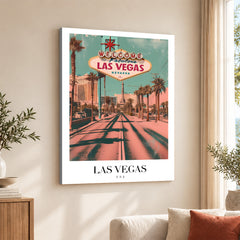 Las Vegas City USA | Abstract Travel Artwork #00612