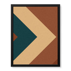 Blue Brown & Beige Abstract Pattern Artwork | Abstract Fashion Artwork #00713
