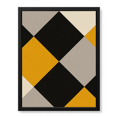 Gray Black & Gold Abstract Geometric Shapes Artwork | Abstract Fashion Artwork #00718