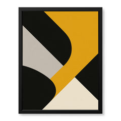 Gray Black & Gold Abstract Paint Stroke Artwork | Abstract Fashion Artwork #00720
