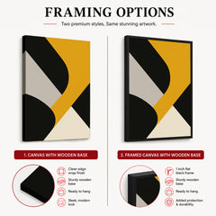 Gray Black & Gold Abstract Paint Stroke Artwork | Abstract Fashion Artwork #00720