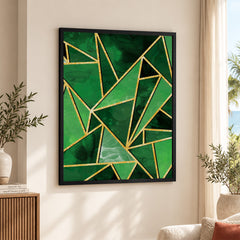 Mystic Marble Series - Emerald | Abstract Signature Artwork #00721