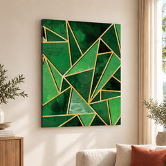 Mystic Marble Series - Emerald | Abstract Signature Artwork #00721