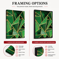 Mystic Marble Series - Emerald | Abstract Signature Artwork #00721