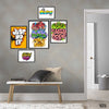 Colorful Graffiti Motivational Setup (6 Panel) Graffiti Wall Art - Prime Décor