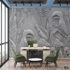 Rainforest Texture Background | Wallpaper Mural - Prime Décor