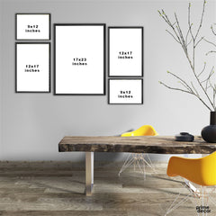 Minimalistic Lemon Art (5 Panel) Abstract Wall Art - Prime Décor
