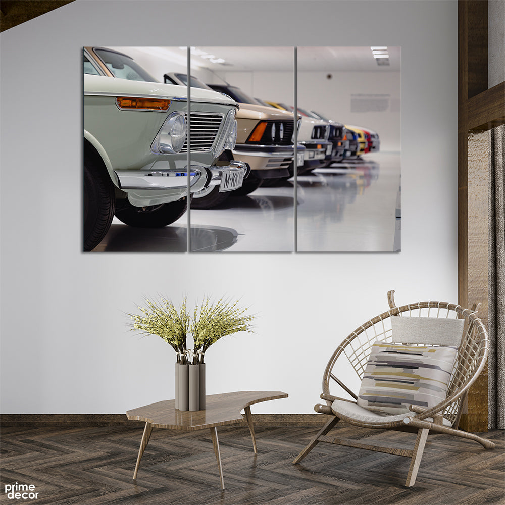 BMW Museum Munich (3 Panel) Cars Wall Art - Prime Décor