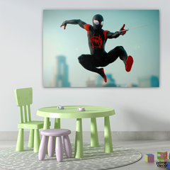 Spiderman Miles Morales 2020 (Single Panel) Figure Wall Art - Prime Décor