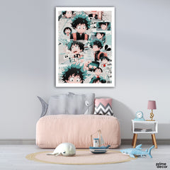 Izuku Midoriya (Single Panel) Anime Wall Art - Prime Décor