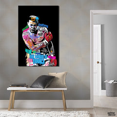 The World Is Yours Muhammad Ali (Single Panel) Motivation Wall Art - Prime Décor