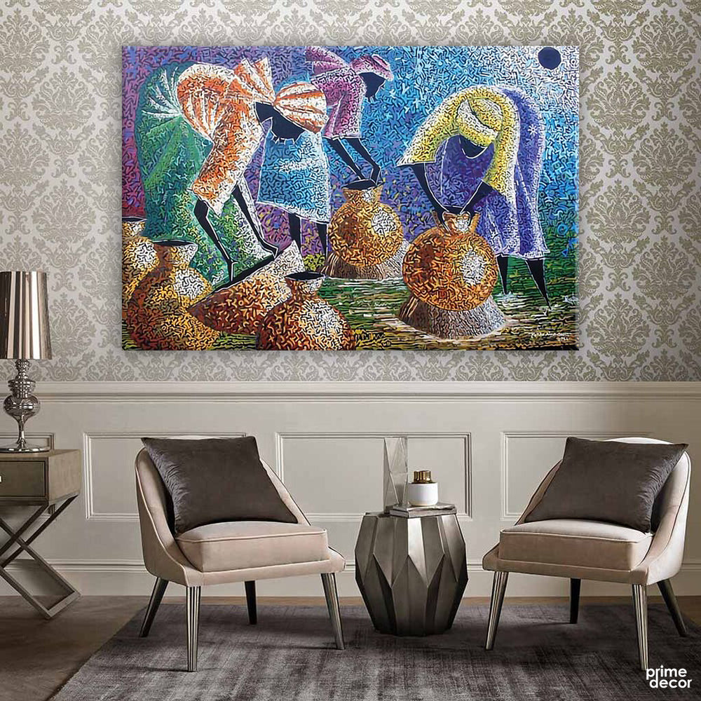 Cultural Acrylic Art (Single Panel) | Culture Wall Art - Prime Décor