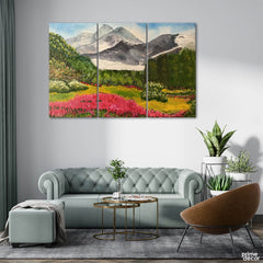 Oblivion Lands (3 Panel) Nature Wall Art - Prime Décor