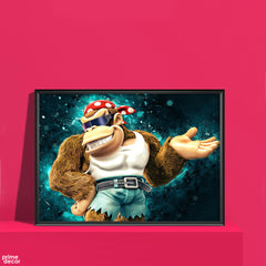 Cool Bandana Monkey | Funky Poster Wall Art - Prime Décor