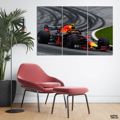 Aston Martin F1 (3 Panel) Sports Wall Art - Prime Décor