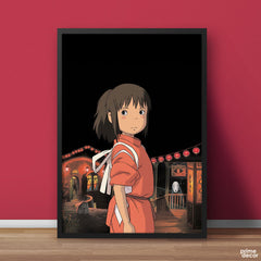 Chihiro Ogino Spirited Away 2001 | Anime Poster Wall Art - Prime Décor