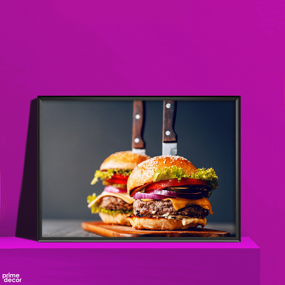 Two Delicious Zingers | Food Poster Wall Art - Prime Décor