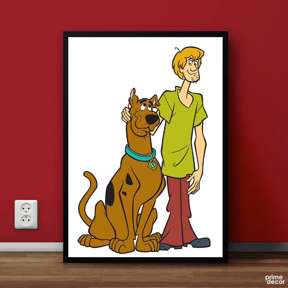 Scooby Doo Poster | Cartoon Wall Art– Prime Décor
