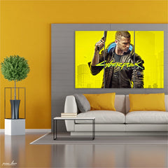 Cyberpunk 2077 (3 Panel) Games Wall Art - Prime Décor