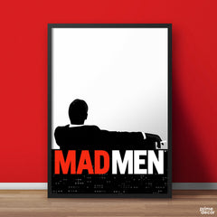 Don Draper Mad Men | Movie Poster Wall Art - Prime Décor
