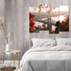 Elisabeth Bridge Budapest In Autumn Colors (4 Panel) Nature Wall Art On Sale - Prime Décor