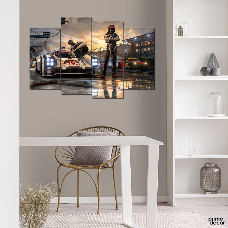 Forza Motorsport 7 (4 Panel) Cars Wall Art - Prime Décor