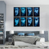 Game of Thrones Faces Collection (8 Panel) Tv Series Wall Art