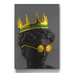 Gold Glasses Statue - Prime Décor