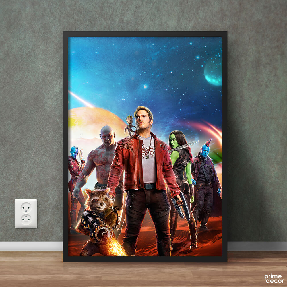 Guardians of the Galaxy Vol 2 | Movie Poster Wall Art - Prime Décor