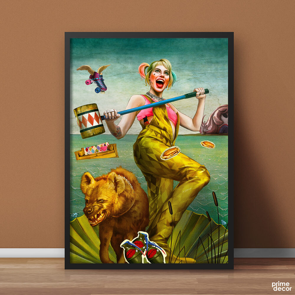 Harley Quinn | Movie Poster Wall Art - Prime Décor