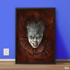 IT Fan Art Painting Design | Movie Poster Wall Art - Prime Décor